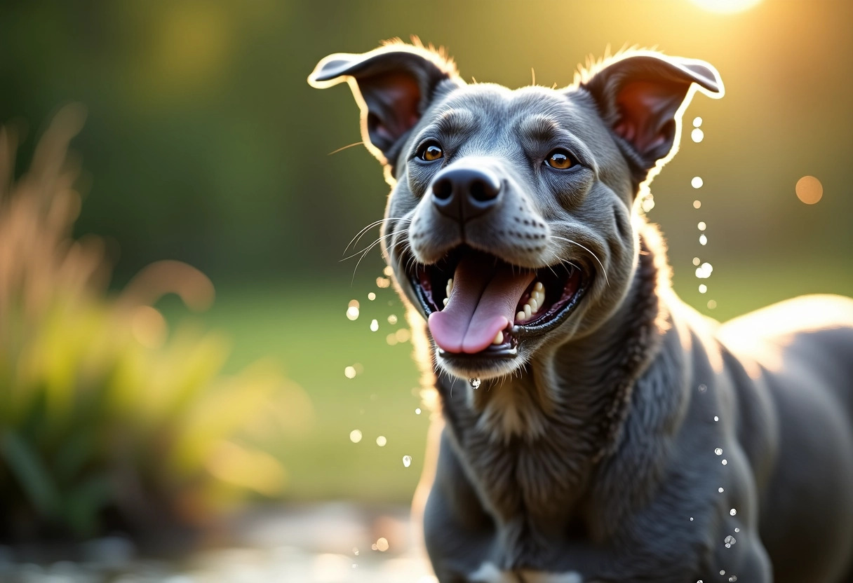 staffie bleu