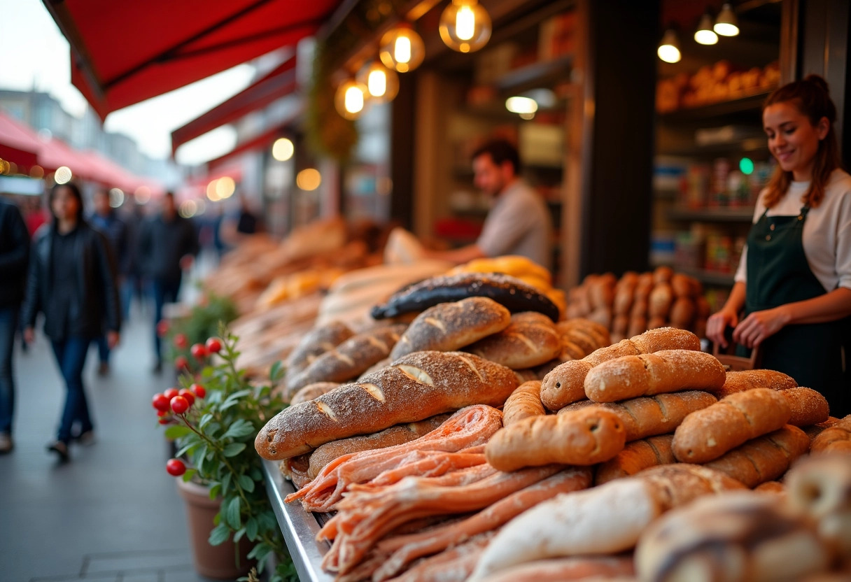 marché alimentaire