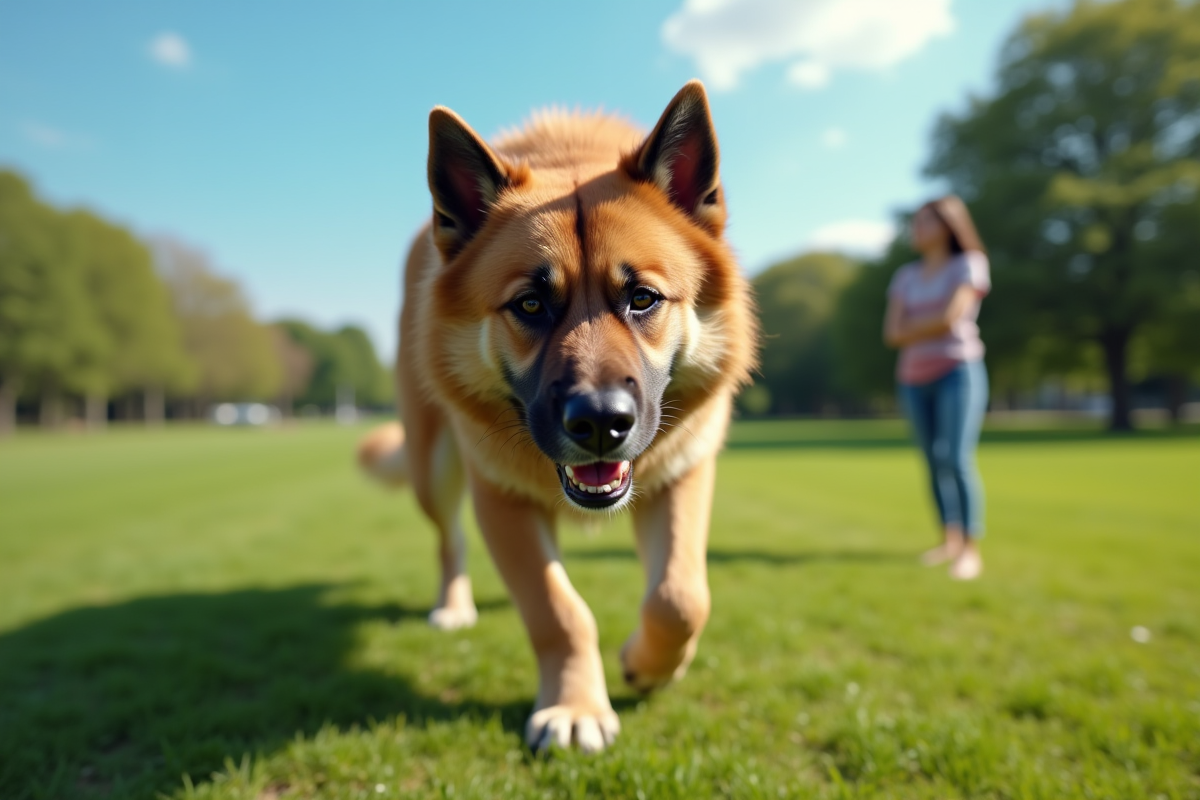 chien tremblement